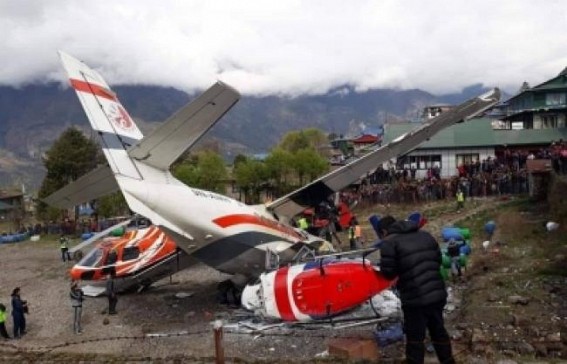 Three killed in Nepal chopper-plane collision