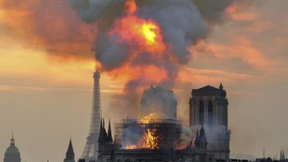 Macron wants Notre Dame rebuilt within 5 years