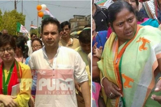 Attack on Princess Pragya Deb Barman : No arrest of miscreants under Pratima Bhowmikâ€™s threat, Police imposed 3 charges against Pradyot Manikya
