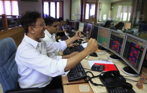 Sensex ends above the 39k mark, up 490 pts