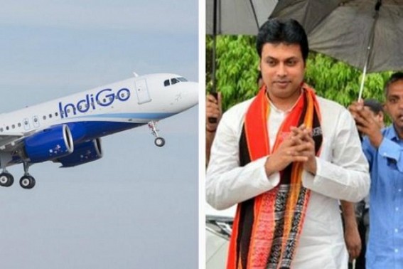 Indigo flight takes off 1 hour late from Agartala as Biplab Deb wakes up late