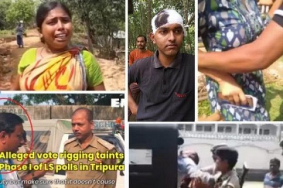 West Tripura Poll Rigging : 433 polling booths spotted with massive irregularities, webcasting manipulation according to RO Report, Biplab-Pratima Criminals under ECâ€™s scanner 