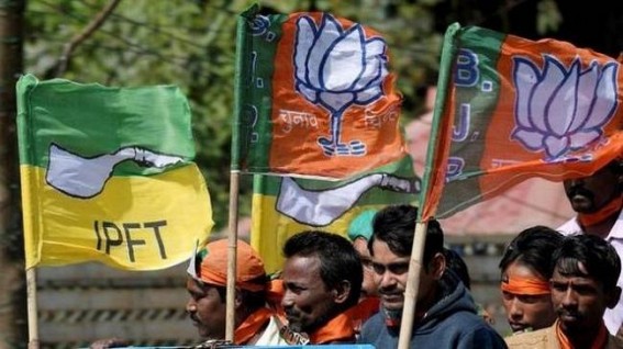 Tension between BJP-IPFT prevails in Tripura