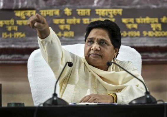 Modi an OBC only for electoral gains, says Mayawati