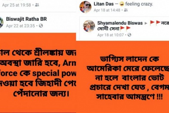 Many BJP supporters spreading extreme communal hatred in Facebook, no action