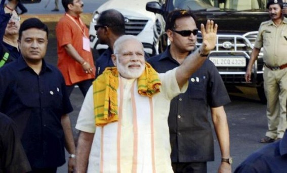 Modi greets Gujarat, Maharashtra on foundation day