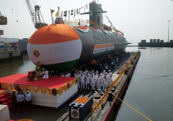 4th Scorpene class attack submarine launched in Mumbai