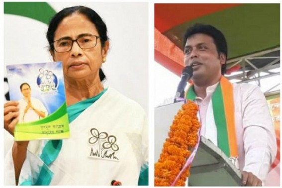 Amid Tripura undergoing Repoll in 168 booths due to BJPâ€™s vote-rigging, Biplab Deb continues accusing Mamata Banerjee for creating â€˜Syndicate Rajâ€™
