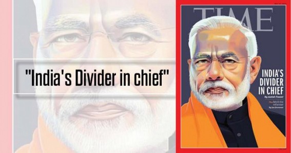 'India's Divider in Chief' PM Modi features on TIME magazine cover