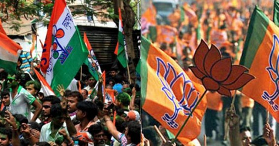 Bengal : TMC leads 24, BJP-16, INC-1