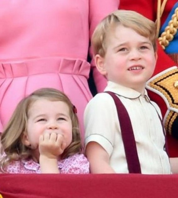 Charlotte and George might have a bigger role than normal in this year's Trooping the Colour