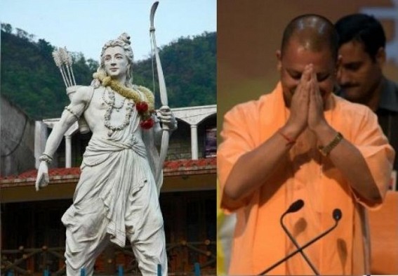 Yogi to unveil statue of Lord Ram in Ayodhya