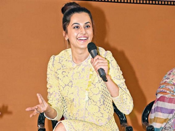 I'm a happy outsider: Taapsee Pannu