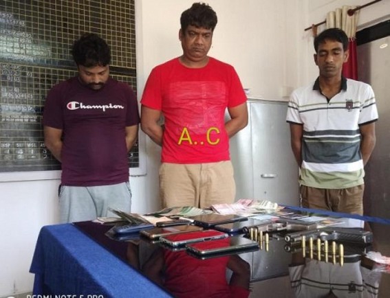 3 Arms dealers caught in policeâ€™s net