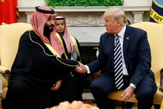 Trump, Saudi crown prince discuss Iran over phone