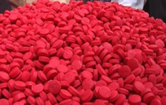Yaba tablets now Tripuraâ€™s mostly seized contraband 