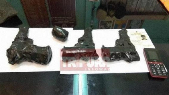 Increasing illegal arms seizes concern Tripuraâ€™s law and order
