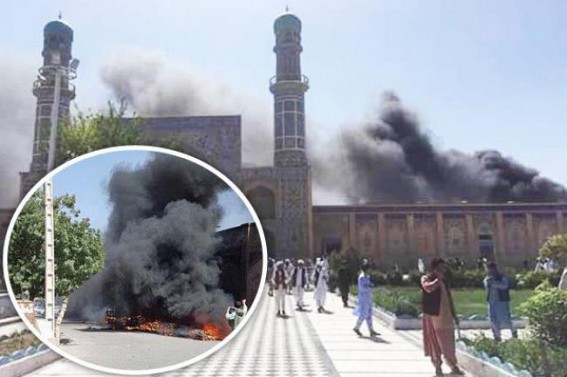 10 injured in Afghanistan mosque blast