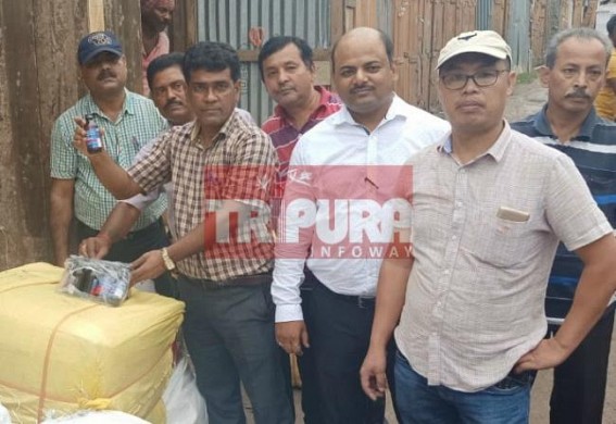 7200 Phensedyl bottles seized at Agartala Shib Bari area