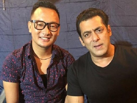 Salman Khan croons with 'Indian Idol' star Thupten