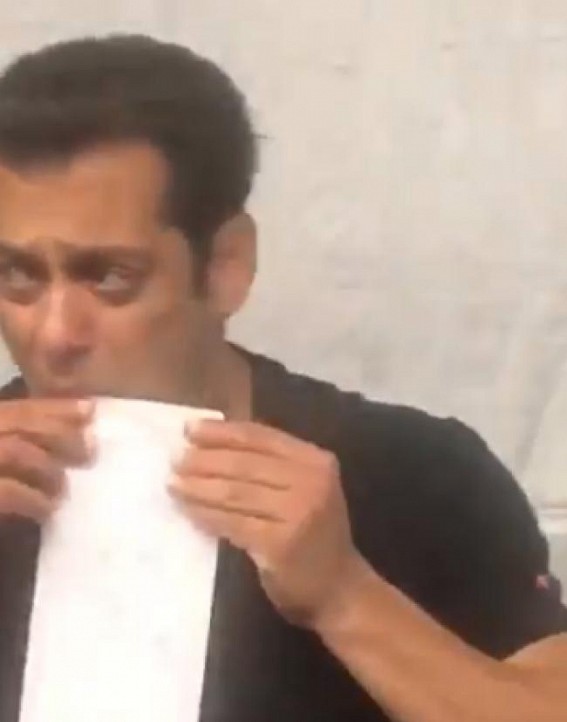 Salman Khan posts video in 'old fashioned' way
