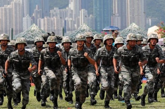 China 'can deploy military in HK to contain protests'