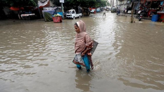 Pakistan rains death toll reaches 27