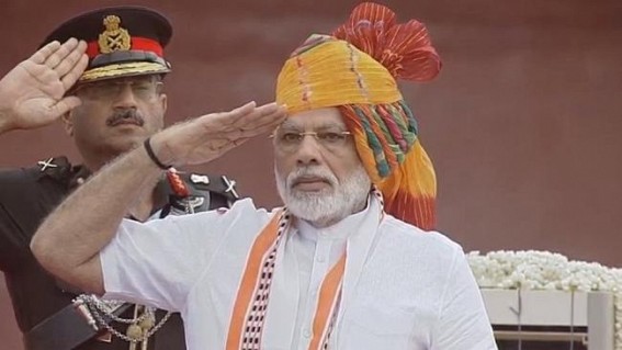 PM unfurls tricolour, addresses nation on I-Day 