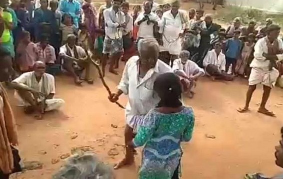 Andhra village elder booked for thrashing minor Dalit girl