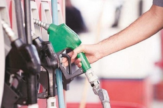 Petrol Price goes Rs. 72.50 in Agartala on Sunday