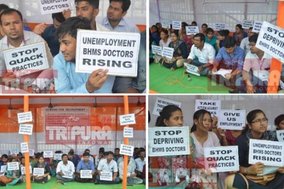 Homeopathic Doctors recruitment via TPSC stopped for 20 years in Tripura, Doctors demanded immediate recruitment
