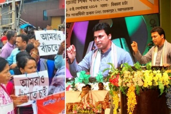 â€˜Even a Mother doesnâ€™t feed milk her child, if the child canâ€™t ask properlyâ€™, says Biplab Deb hitting 10323 Teachers Illegal demands and â€˜threatsâ€™ to CM against SCâ€™s verdict