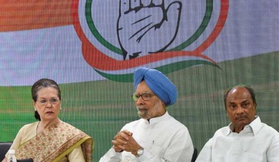 Democracy in peril, govt misusing mandate: Sonia 