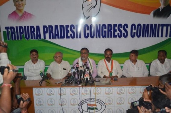 â€˜India is under Bankruptcyâ€™, says Tripura Congress, urges people to vote for â€˜Changeâ€™ in  by-election to spread message of public resentment against BJP Nationally
