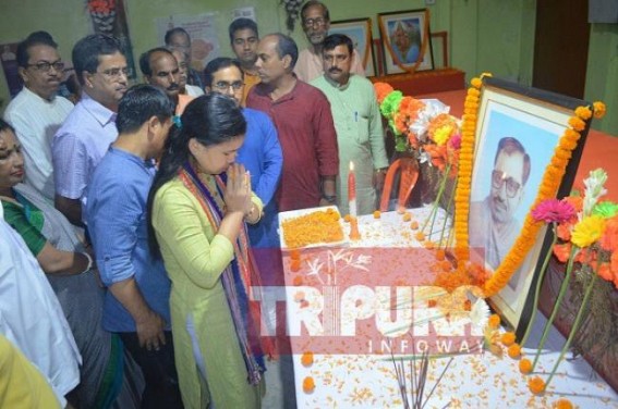 Tripura BJP remember party leader Deendayal Upadhyaya