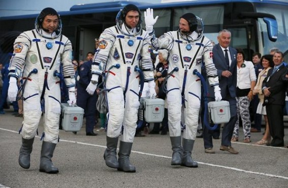 3 astronauts return to Earth from ISS