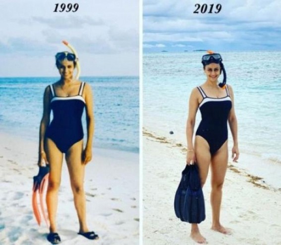 Gul Panag's 20-year-old Maldives' pic stuns netizens
