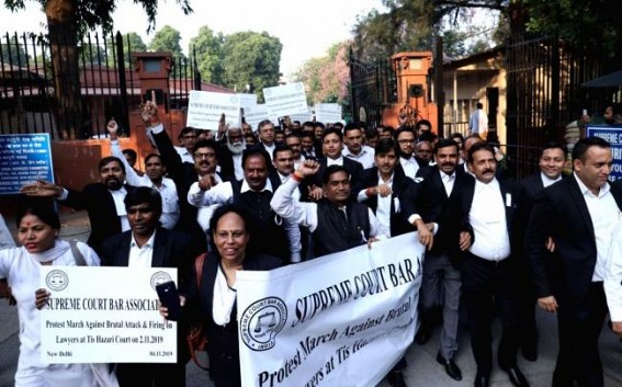Delhi courts stay shut as protesting lawyers skip work