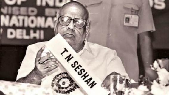 Former Chief Election Commissioner T.N. Seshan passes away 