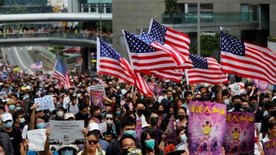 Trump approves bill supporting HK protesters