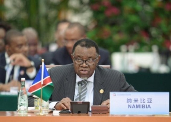 Namibia President Geingob wins second term
