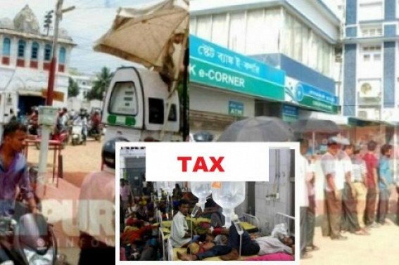 Health Services Tax, Power Tax, Water Tax, Fuel Tax, hikes in license, services parts of 20 months old Tripura BJP Govtâ€™s contributions to State 