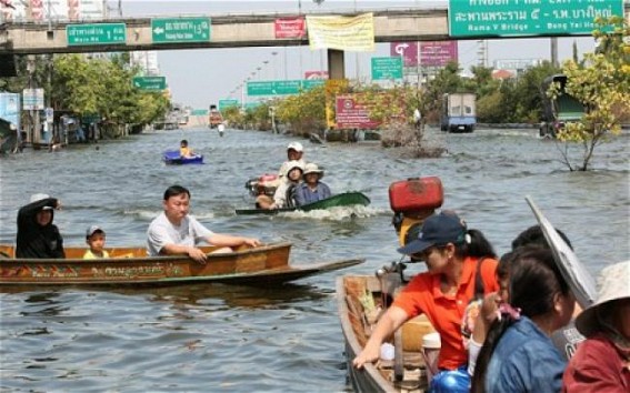 Flood situation grim in Thailad, 160 people evacuated