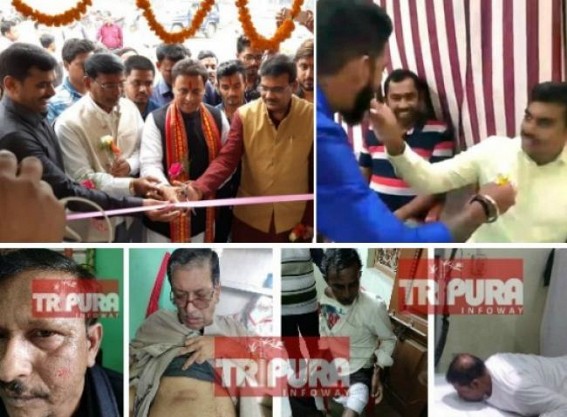Gomati SP Ramesh Reddy dedicates duty in BJP Bhakti, Complaint sent to DGP