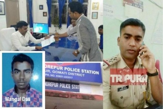 Udaipur Policeâ€™s brutality, SI Pritam Dutta led alleged murder of poor boy Mangal Das, Post mortem in night hours ignored by Justice as BJPâ€™s obedient Gomati SP fails to act beyond Political influence