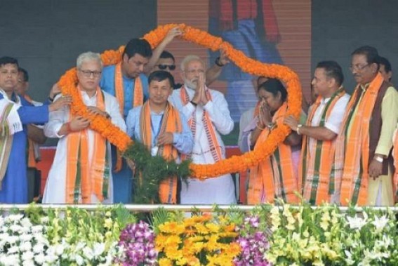 BJPâ€™s 21 months rule turned nightmare for Tripura : Double-Engine dream for Tripura resulted in 26% Taxation on Common men : Hiked electricity bill from New Year Day