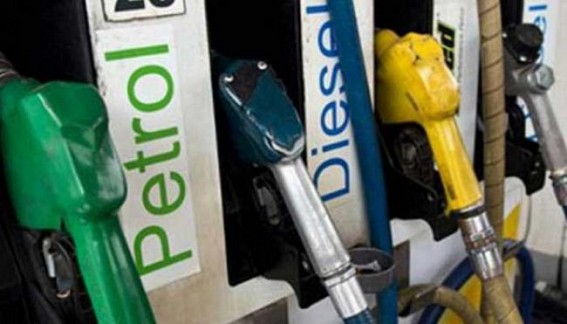 Diesel up by 17-18 paise, no change in petrol price