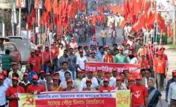 Left frontâ€™s 8 days long protest from January 1st, Strike on January 8