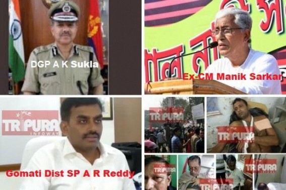 BJPâ€™s Mafia style attack on CPI-M rally :  Udaipurâ€™s top 20 Hooligans identified, Opposition Leader sent letter, Gomati SP remains a mute spectator