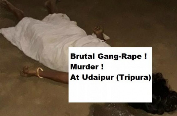 Tripura turning criminals paradise, Crimes against women spiked up : Brutal rape, murder in Udaipur merely a week after Ushabazar brutal gang-rape Case